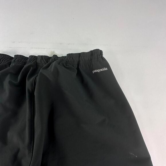 Patagonia Mens Black Integral Ski Pant Size M Waterproof Softshell Elastic Waist - Picture 7 of 13